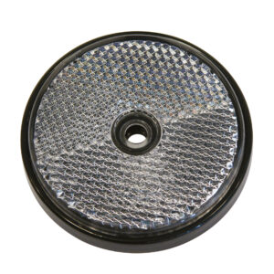 REFLECTEUR RONDE 70MM BLANC 2PCS