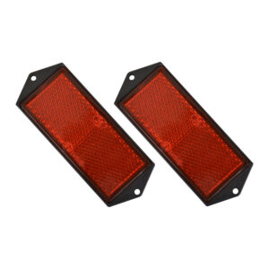 REFLECTEUR ROUGE 104X40MM 2 PIECES