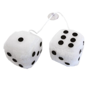 CARPOINT DES DE PELUCHE BLANC