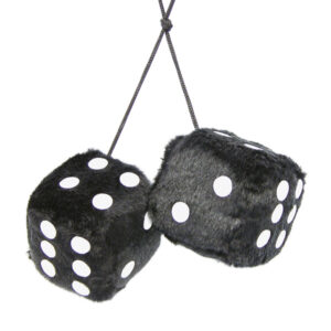 CARPOINT DES DE PELUCHE NOIR