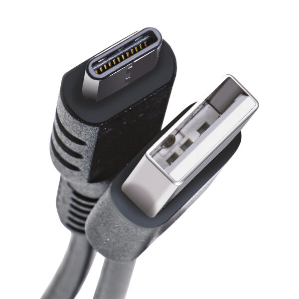 CELLY CABLE DE DONNEES USB-C 1 METRE NOI