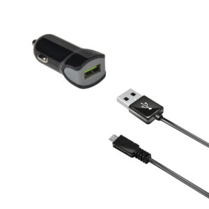 CELLY CHARGEUR DE VOITURE 2,4 A ET CABLE