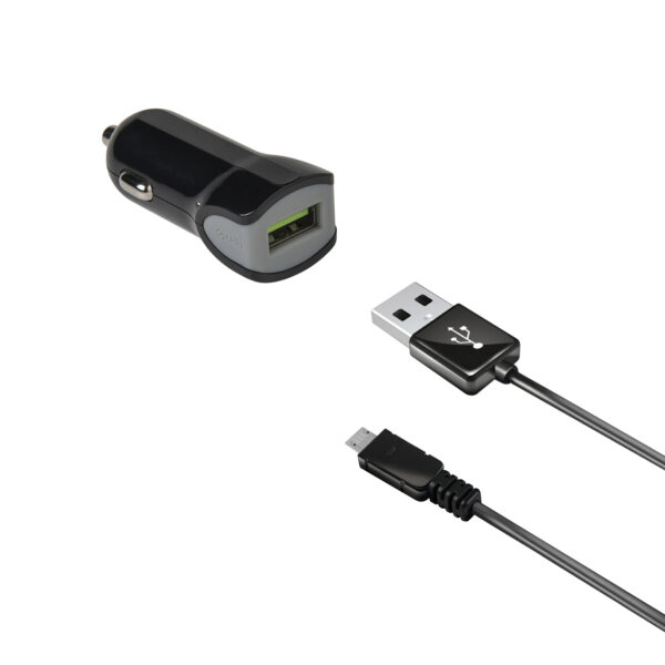 CELLY CHARGEUR DE VOITURE 2,4 A ET CABLE