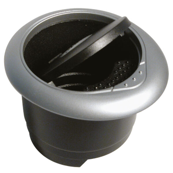 CENDRIER NOIR/ARGENT