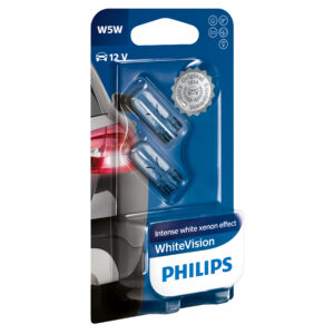 PHILIPS 12961NBVB2 W5W WHITE VISION