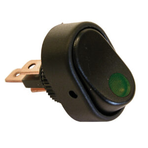 INTERRUPTEUR LED 12V 30A LED VERT
