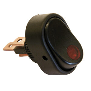 INTERRUPTEUR LED 12V 30A LED ROUGE