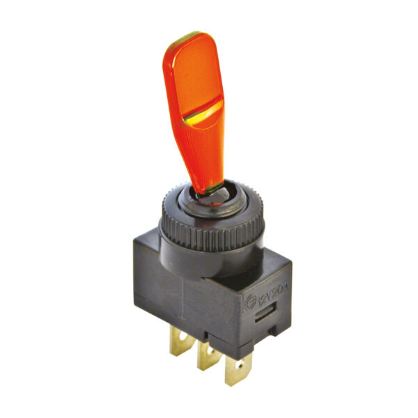 INTERRUPTEUR ON/OFF. 12V 20A (ORANGE)