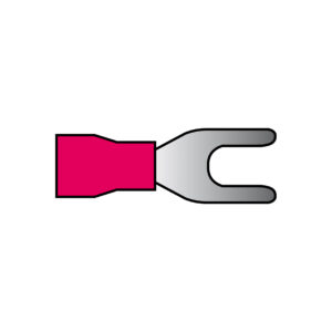 COSSES DE CABLES 016 ROUGE 10PCS