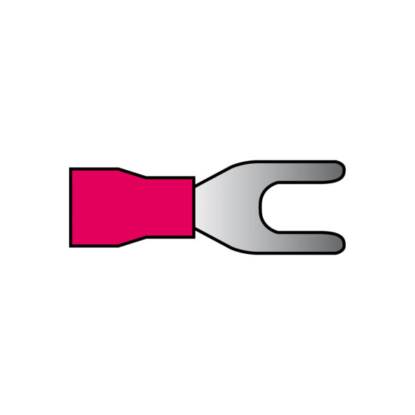 COSSES DE CABLES 016 ROUGE 10PCS
