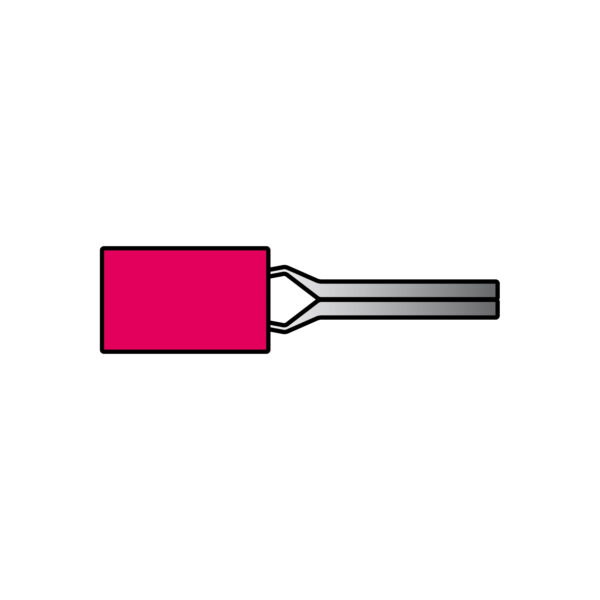 COSSES DE CABLES 566 ROUGE 10PCS