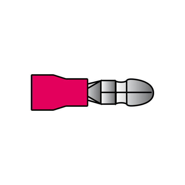 COSSES DE CABLES 547 ROUGE 10PCS