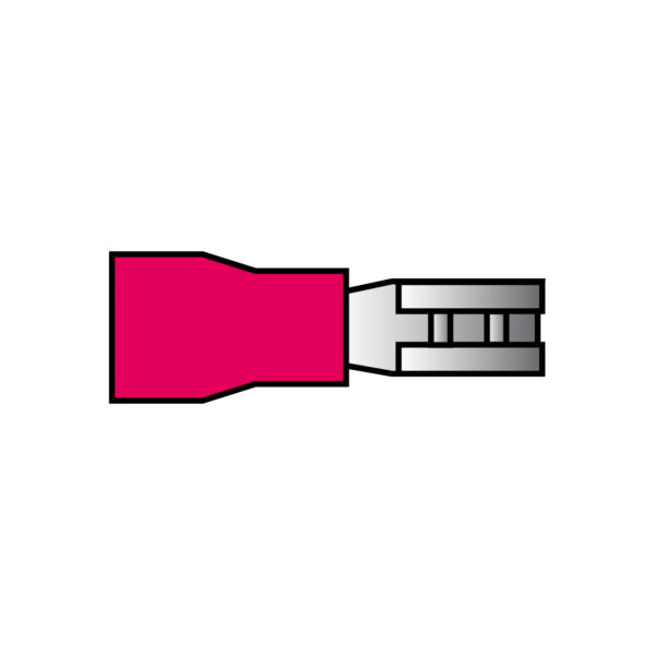 COSSES DE CABLES 559 ROUGE 10PCS