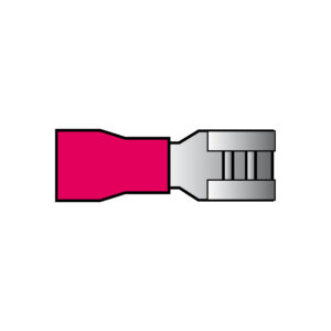 COSSES DE CABLES 741 ROUGE 10PCS