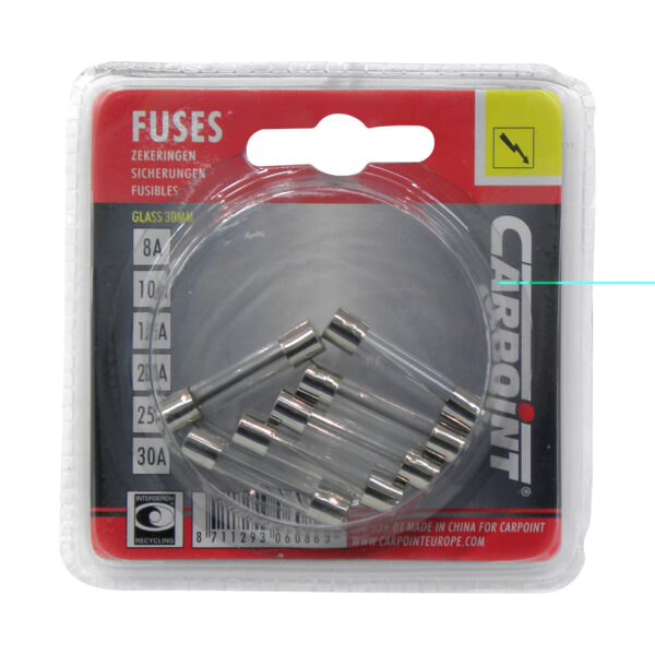 FUSIBLES VERRE ASSORTI 6PCS