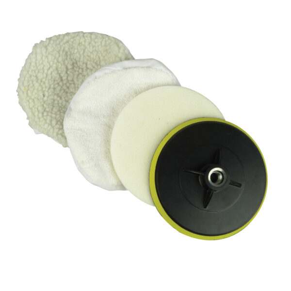 JEU DE DISQUES DE POLISSAGE 150MM POUR 1