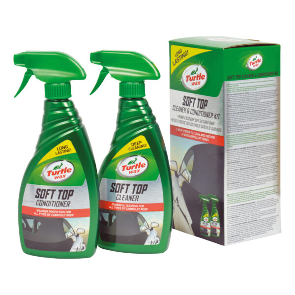 TURTLE WAX 51772 GL SOFT TOP KIT 2X500ML