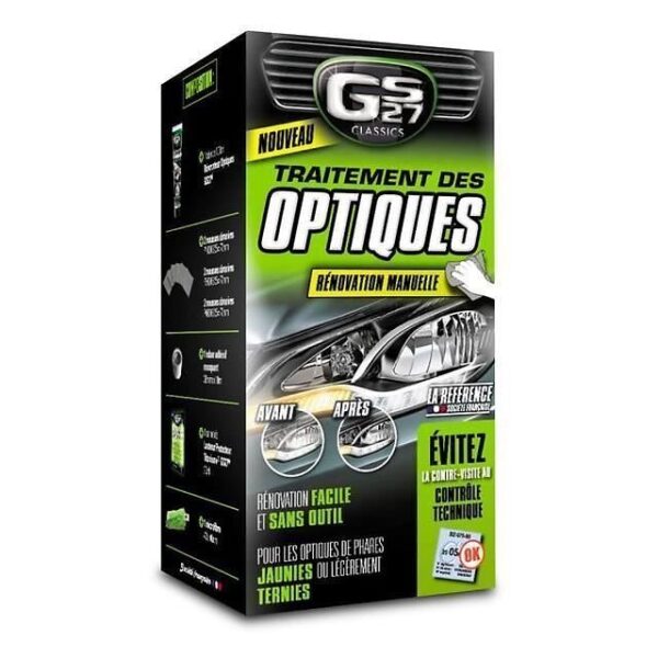 KIT RENOVATEUR OPTIQUES MANUEL GS27