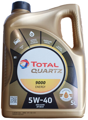 TO MO TOTAL QUARTZ 9000 5W40 ENERGY 5 L