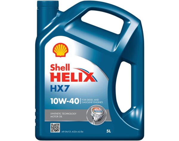 SHELL HELIX HX7 10W40 5 L