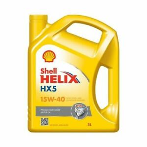 SHELL HELIX HX5 15W40 5LITRES
