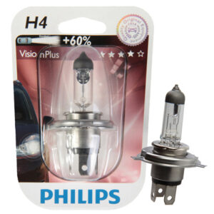 PHILIPS 12342VPB1 H4 VISIONPLUS 55W 12V