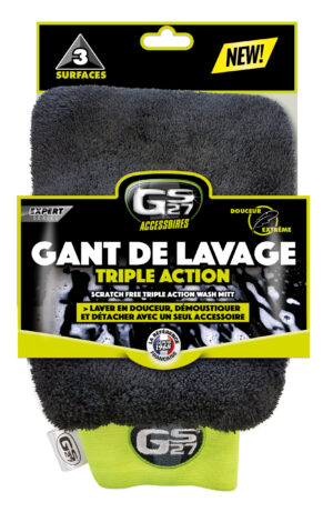 GANT DE LAVAGE TRIPLE ACTION