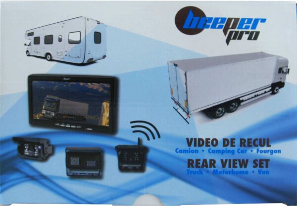 Caméra de recul + écran 7'' BEEPER RWEC99X 12/24V – Image 2