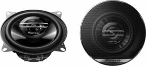 Haut-parleurs PIONEER 2 voies 10cm 210W TS-G1020F (x2)