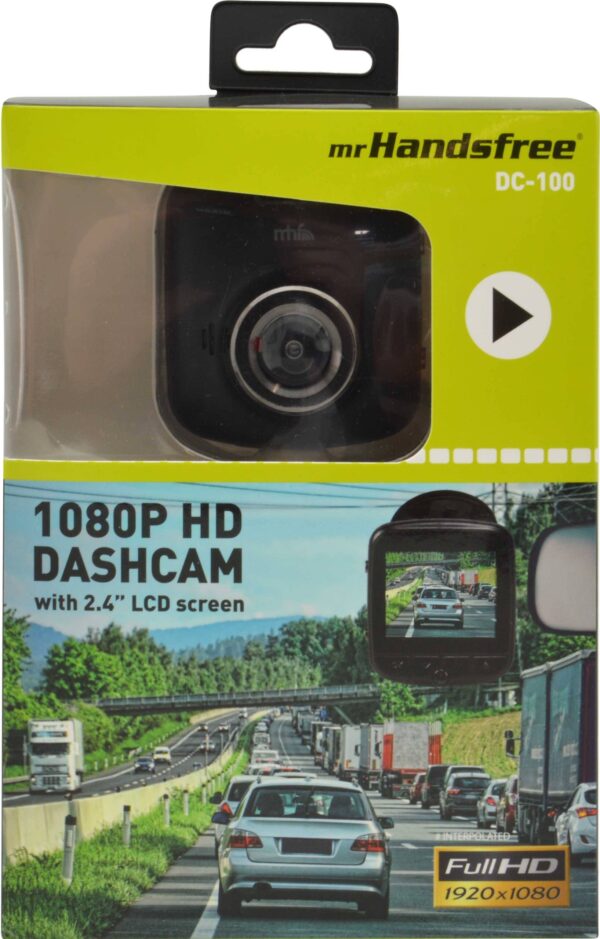 Dashcam 12/24V mr Handsfree full HD avec écran 2,4'' – Image 2