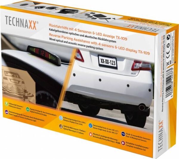 Radar de recul + écran d'affichage des distances TECHNAXX – Image 2