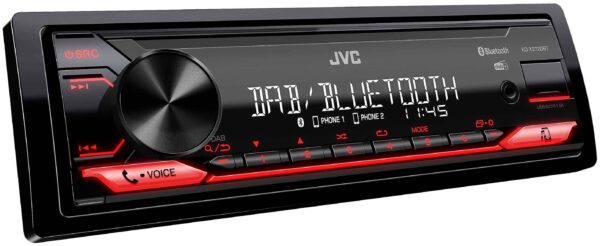 Autoradio numérique DAB+/USB/Bluetooth JVC KD-X272DBT – Image 2