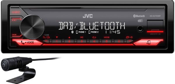 Autoradio numérique DAB+/USB/Bluetooth JVC KD-X272DBT