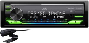 Autoradio numérique DAB+/USB/Bluetooth JVC KD-X472DBT vario