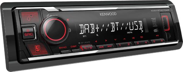 Autoradio numérique DAB+/USB/Bluetooth KENWOOD KMM-BT407DAB – Image 2