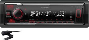 Autoradio numérique DAB+/USB/Bluetooth KENWOOD KMM-BT407DAB