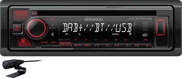 Autoradio CD/DAB+/USB/Bluetooth KENWOOD KDC-BT450DAB