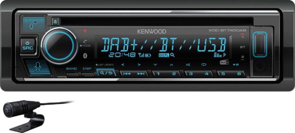 Autoradio CD/DAB+/USB/Bluetooth KENWOOD KDC-BT740DAB vario