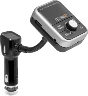 Transmetteur DAB+/FM 4-en-1 Bluetooth TECHNAXX T1000BT