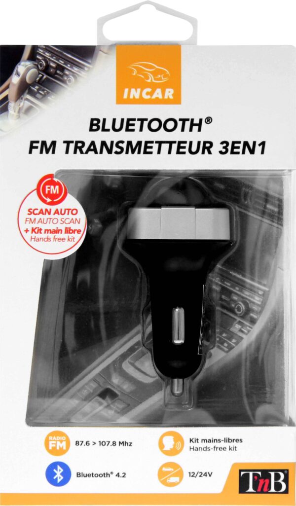 Transmetteur FM Bluetooth TNB – Image 2