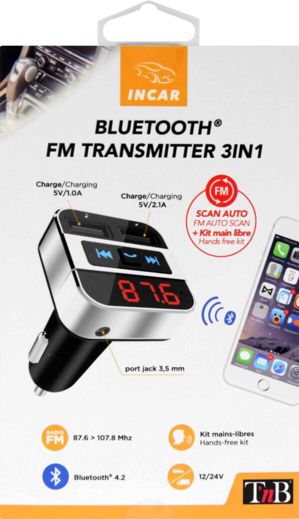 Transmetteur FM Bluetooth TNB – Image 8