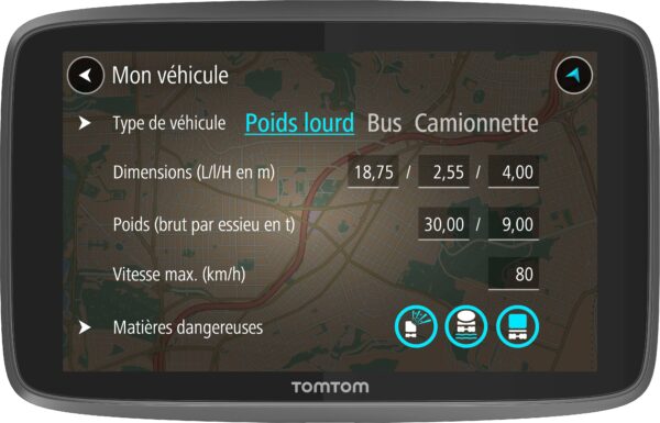 GPS TOMTOM GO6200 Pro Europe 48 - carto gratuite à vie