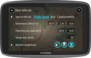 GPS TOMTOM GO6200 Pro Europe 48 - carto gratuite à vie