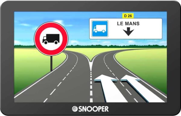 GPS Poids lourds SNOOPER PL5400 - carto gratuite à vie – Image 6