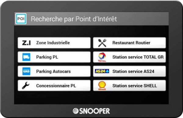 GPS Poids lourds SNOOPER PL6600 - carto gratuite à vie – Image 3