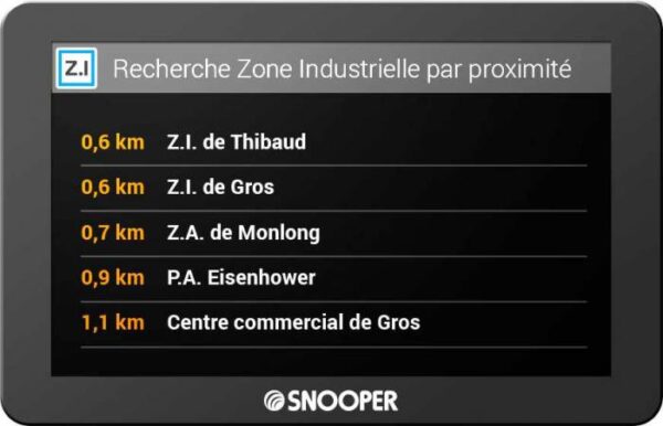GPS Poids lourds SNOOPER PL6600 - carto gratuite à vie – Image 4