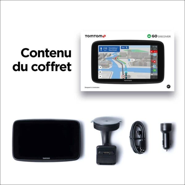 GPS TOMTOM GO Discover 6 Monde – Image 2