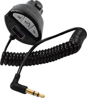 Kit mains-libres Bluetooth 12/24V recharg. sur aux. 2.1A