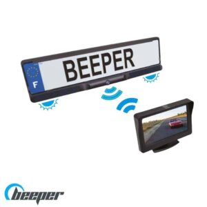 Caméra de recul solaire + écran 4,3'' BEEPER