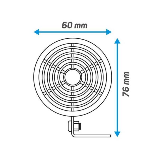 Alarme de recul 1 ton BEEPER BPRO SIR90 12/24V – Image 2